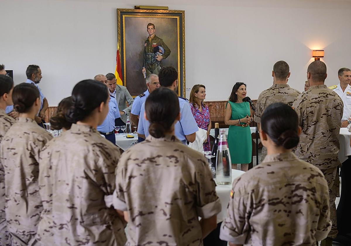 En imágenes, la puesta a punto en la Academia General del Aire antes de la llegada de la Princesa Leonor