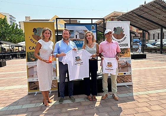 Presentación de la exposición itinerante en Mazarrón.