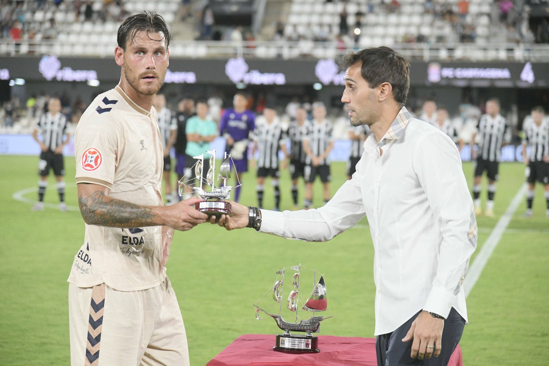 El FC Cartagena-Eldense, en imágenes