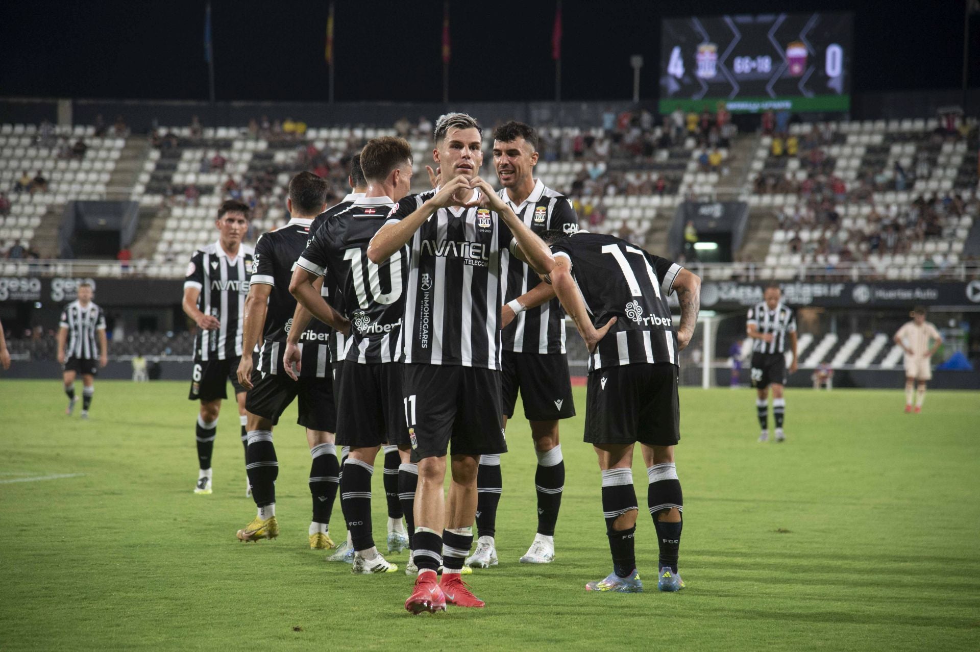 El FC Cartagena-Eldense, en imágenes