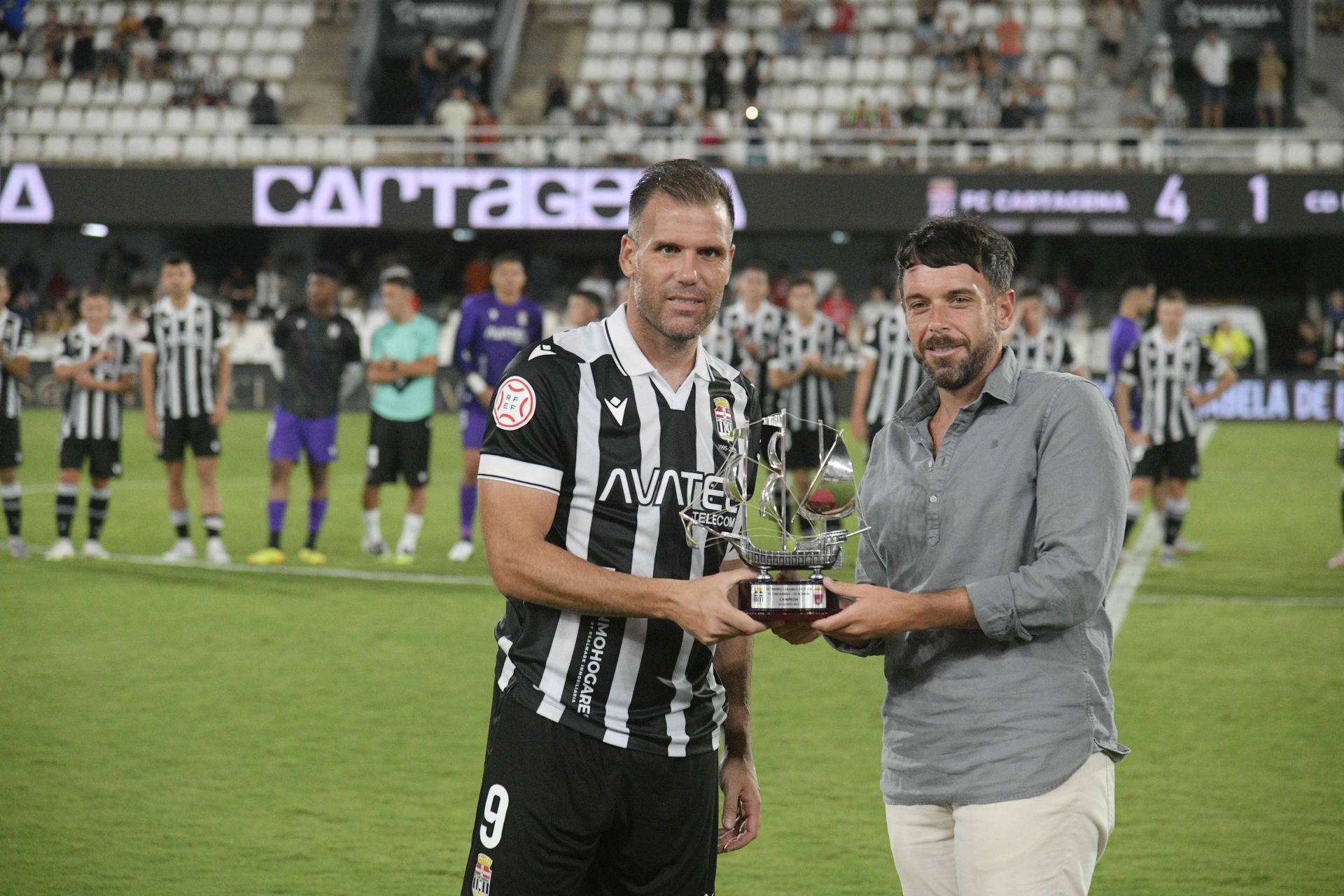 El FC Cartagena-Eldense, en imágenes
