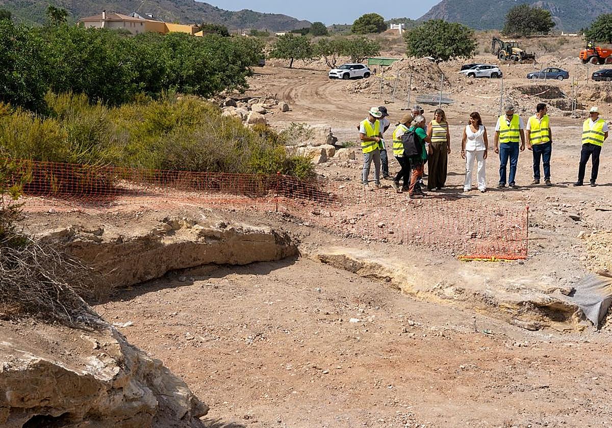 Trabajos en la Finca Medina de Cartagena.