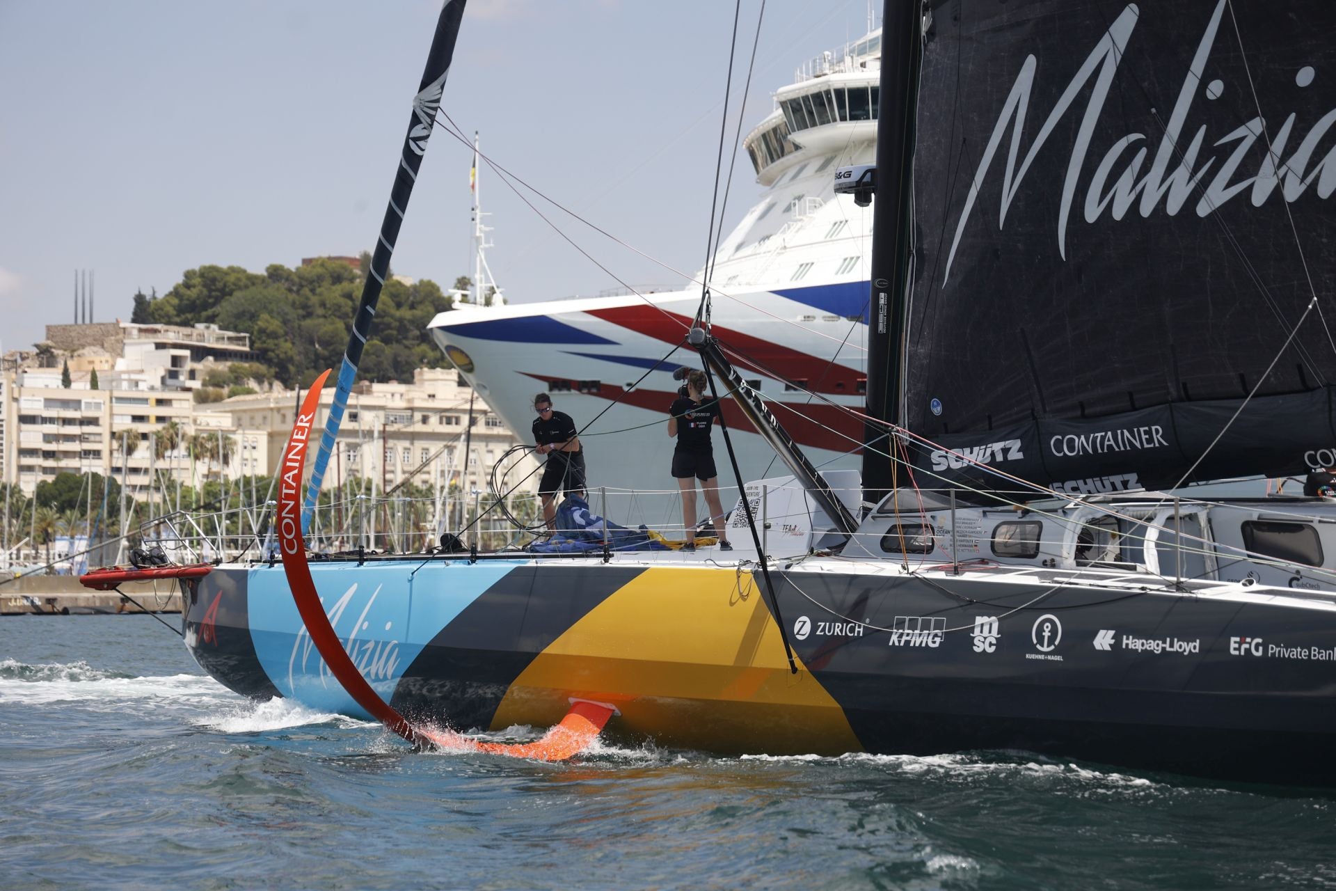 En imágenes, la Ocean Race conquista Cartagena