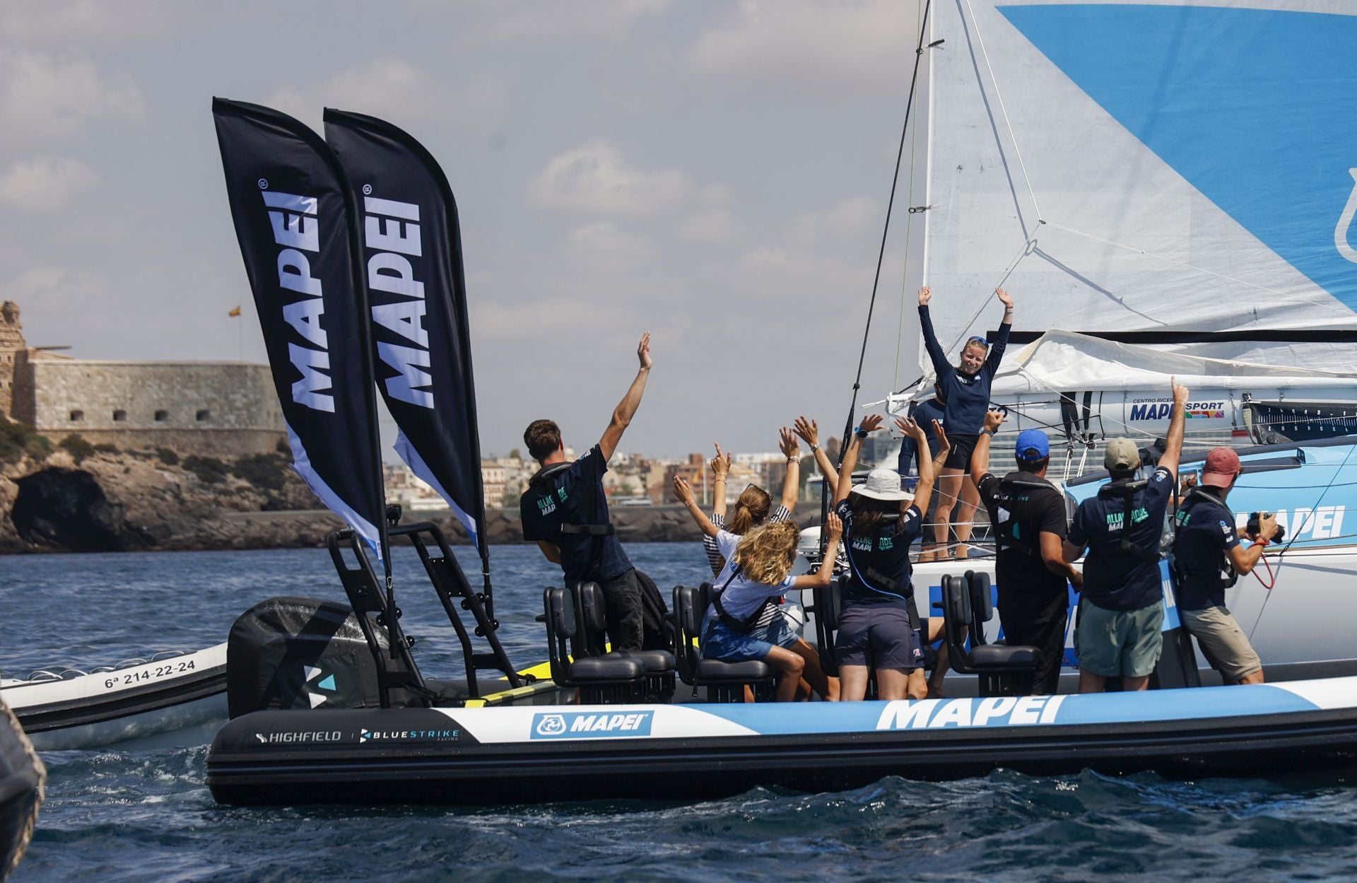 En imágenes, la Ocean Race conquista Cartagena
