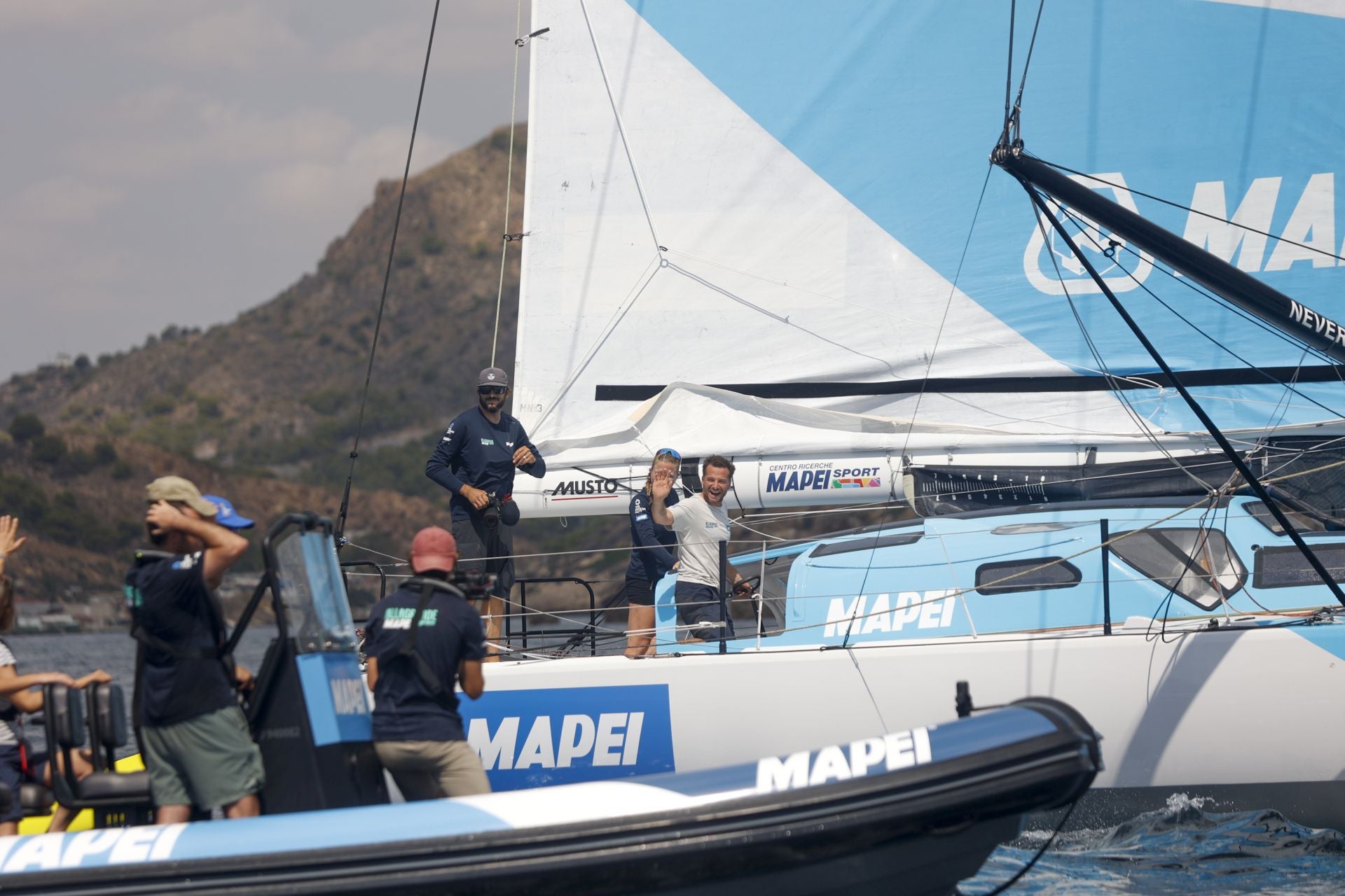 En imágenes, la Ocean Race conquista Cartagena