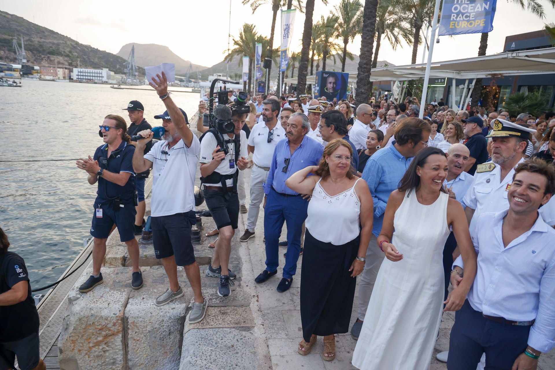 El Puerto de Cartagena da la bienvenida a la Ocean Race