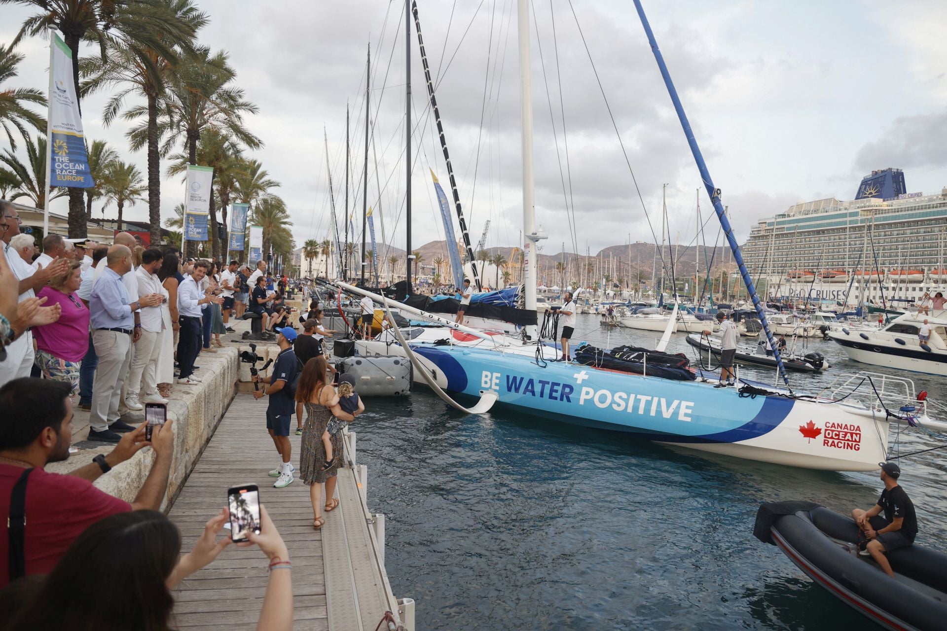 El Puerto de Cartagena da la bienvenida a la Ocean Race
