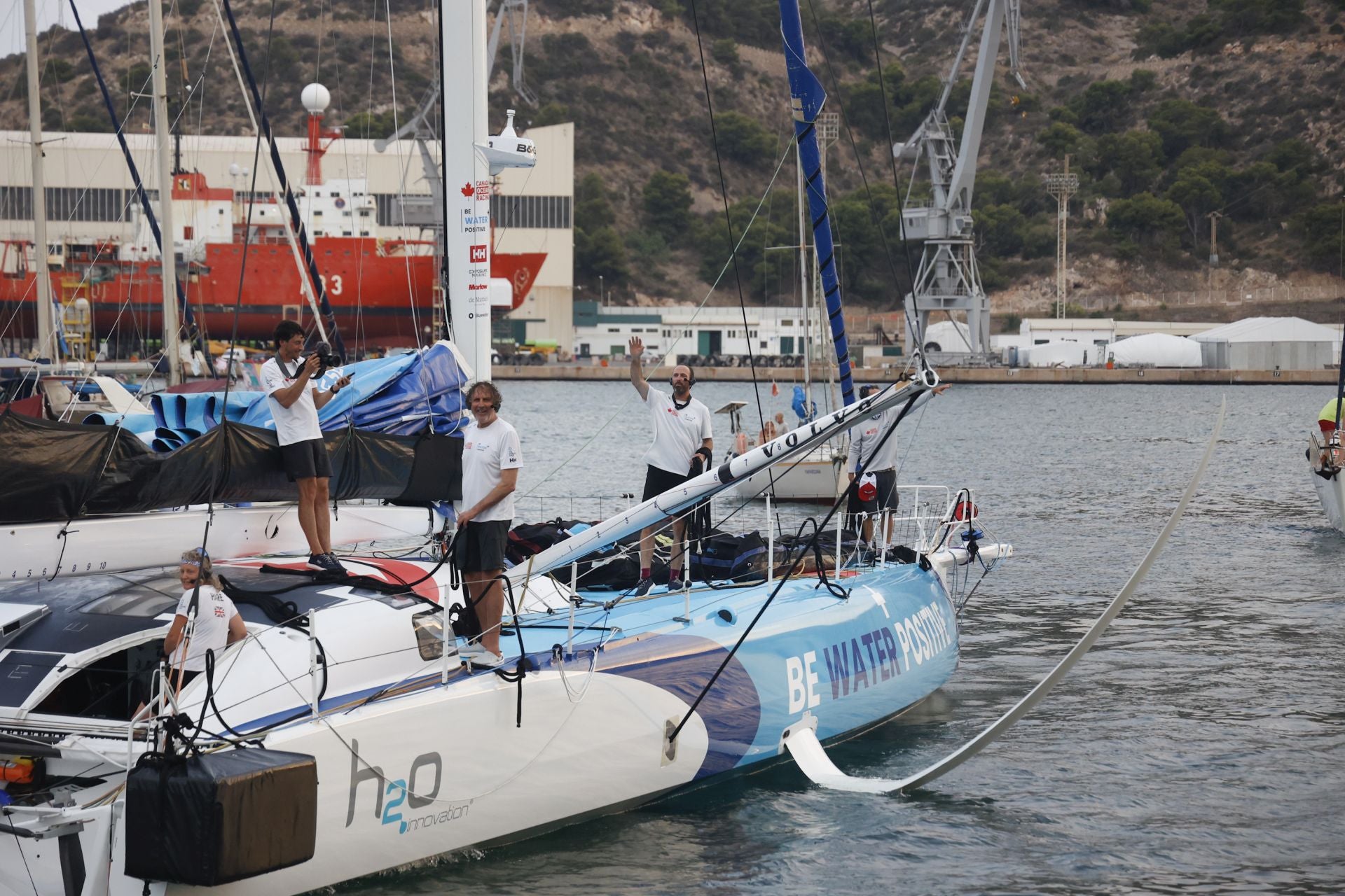 El Puerto de Cartagena da la bienvenida a la Ocean Race