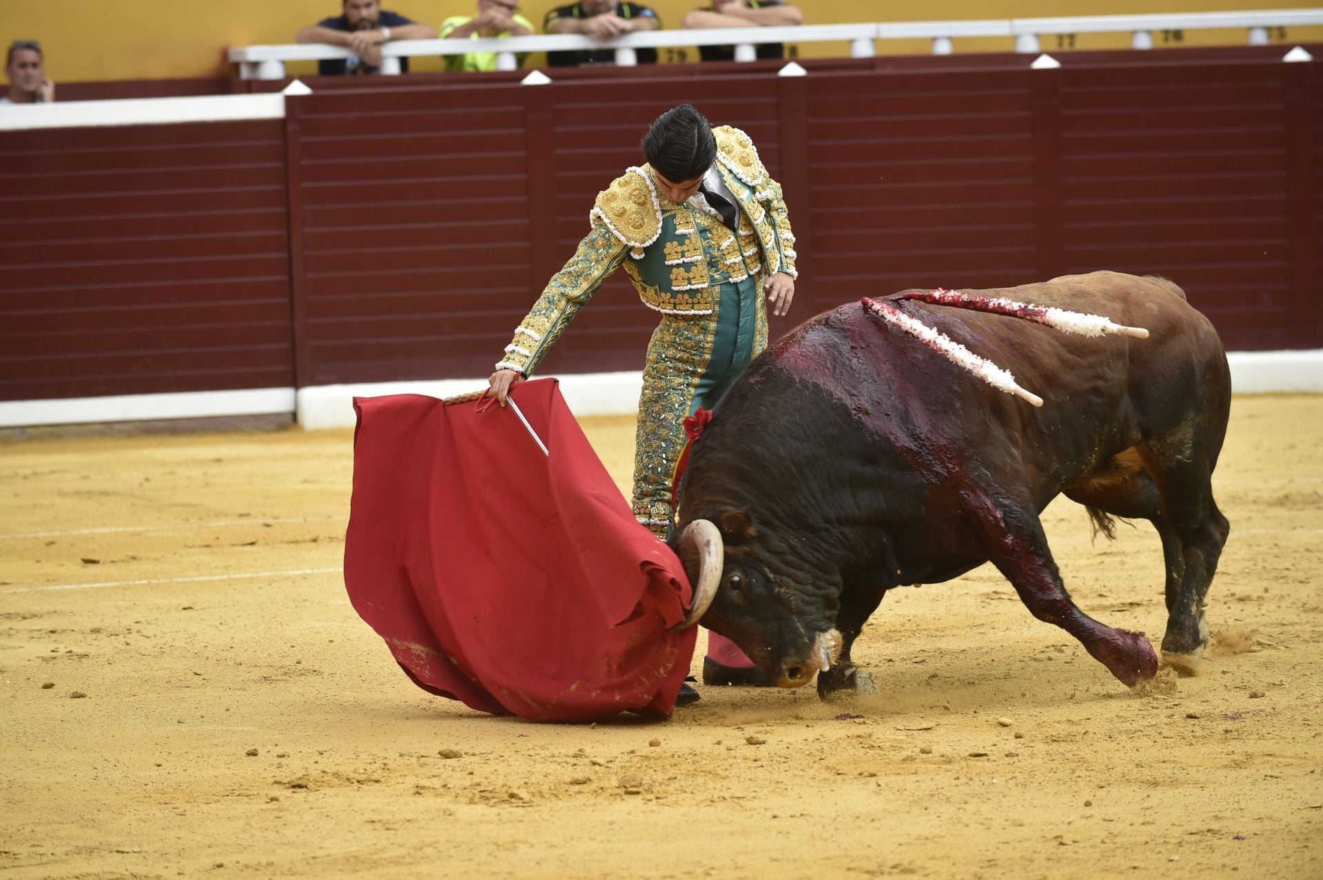 La corrida de toros en Cieza de Manzanares, Aguado y Pérez, en imágenes