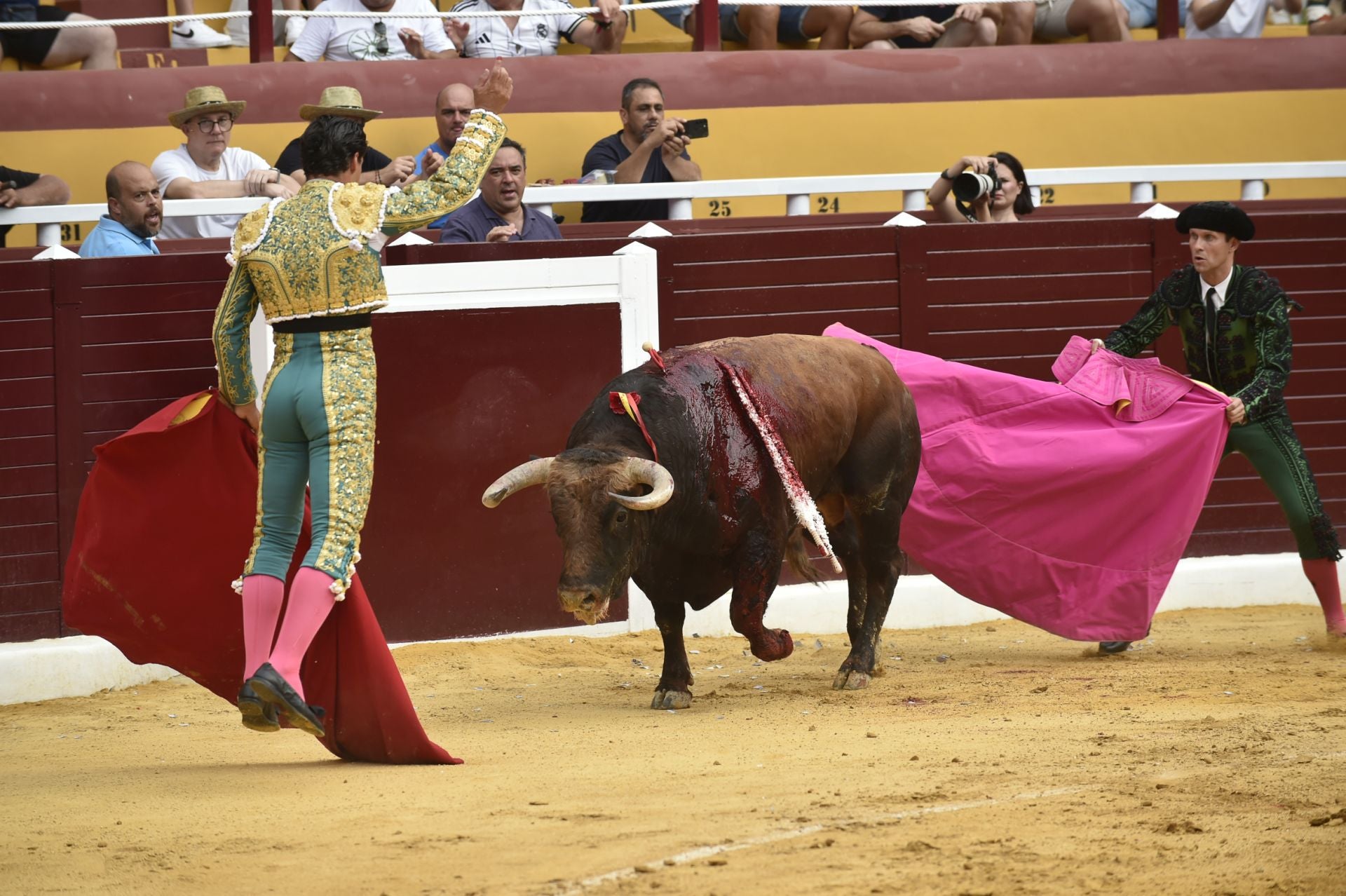 La corrida de toros en Cieza de Manzanares, Aguado y Pérez, en imágenes