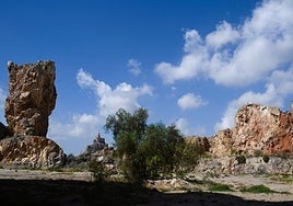 Cantera de La Cueva, en la pedanía murciana de Monteagudo, en una foto de archivo.
