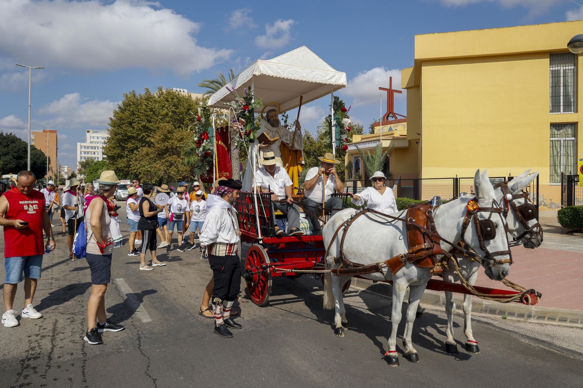 En imágenes, la romería de San Ginés de Cartagena
