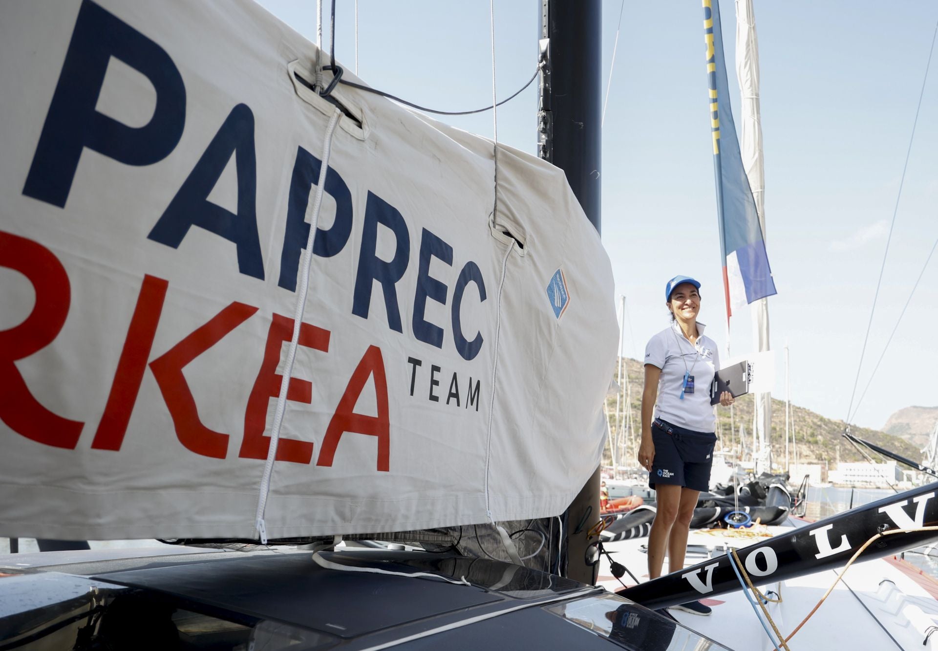 Velas latinas y visitas a los barcos de la Ocean Race