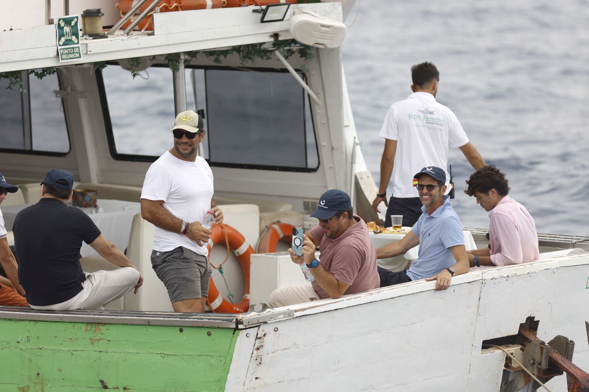 En imágenes, exhibición de una milla náutica de la Ocean Race en Cartagena
