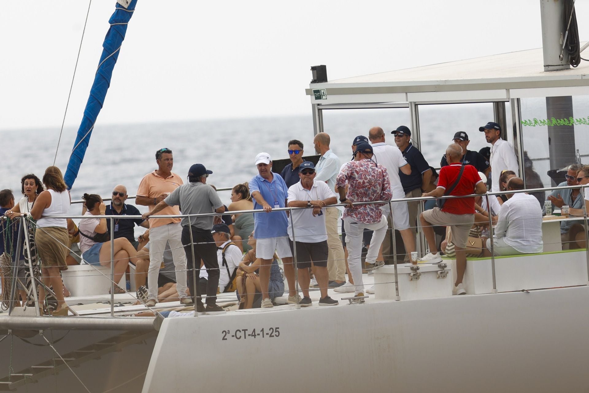 En imágenes, exhibición de una milla náutica de la Ocean Race en Cartagena