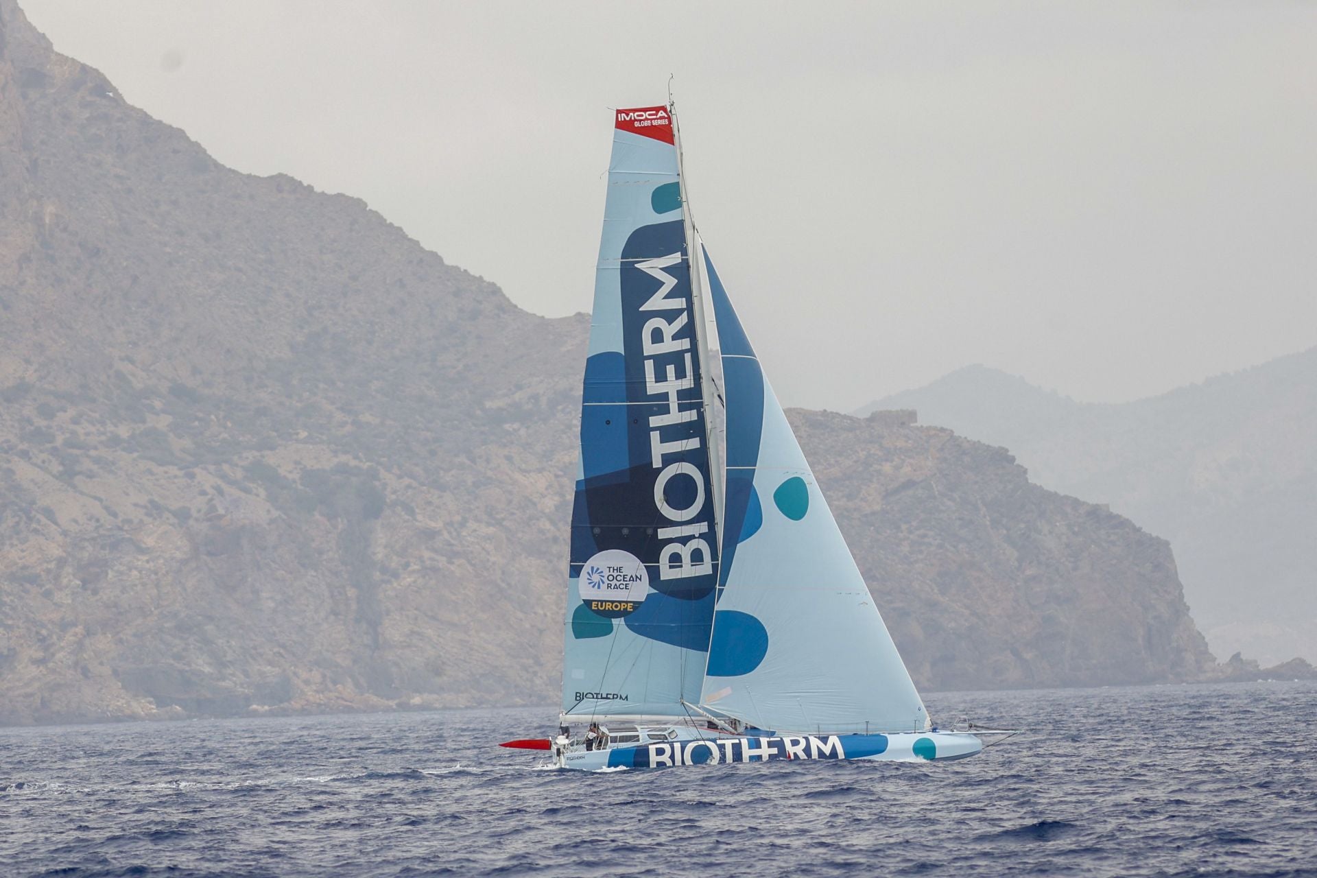 En imágenes, exhibición de una milla náutica de la Ocean Race en Cartagena