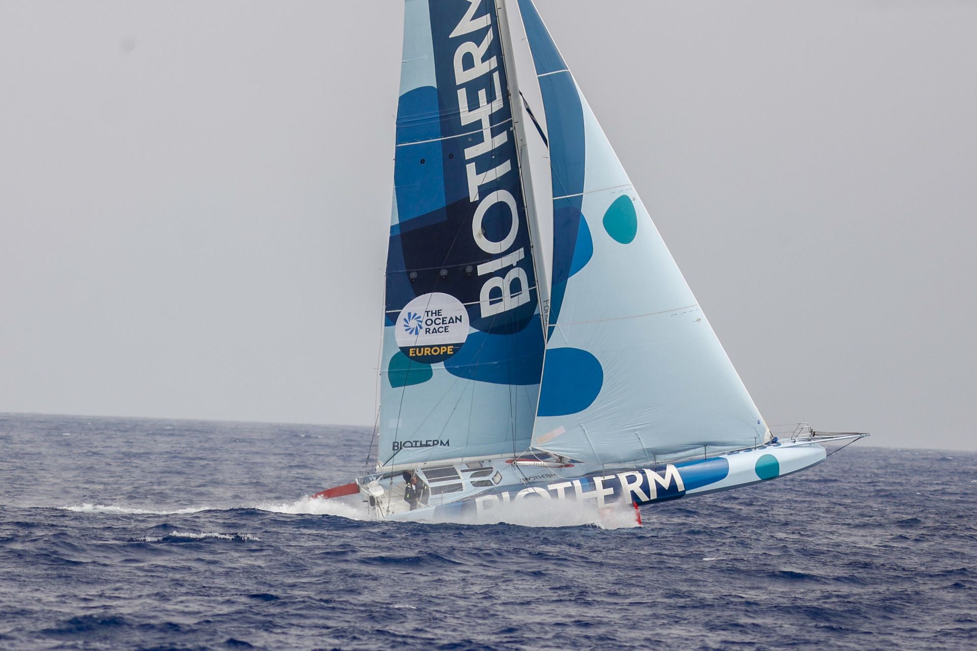 En imágenes, exhibición de una milla náutica de la Ocean Race en Cartagena