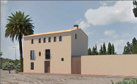 Recreación del futuro parque Torre Falcón.