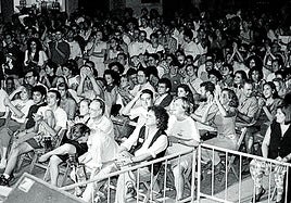 El público, entregado en el Festival Internacional de Jazz de San Javier.