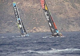 En imágenes, la Ocean Race se marcha de Cartagena hacia Niza