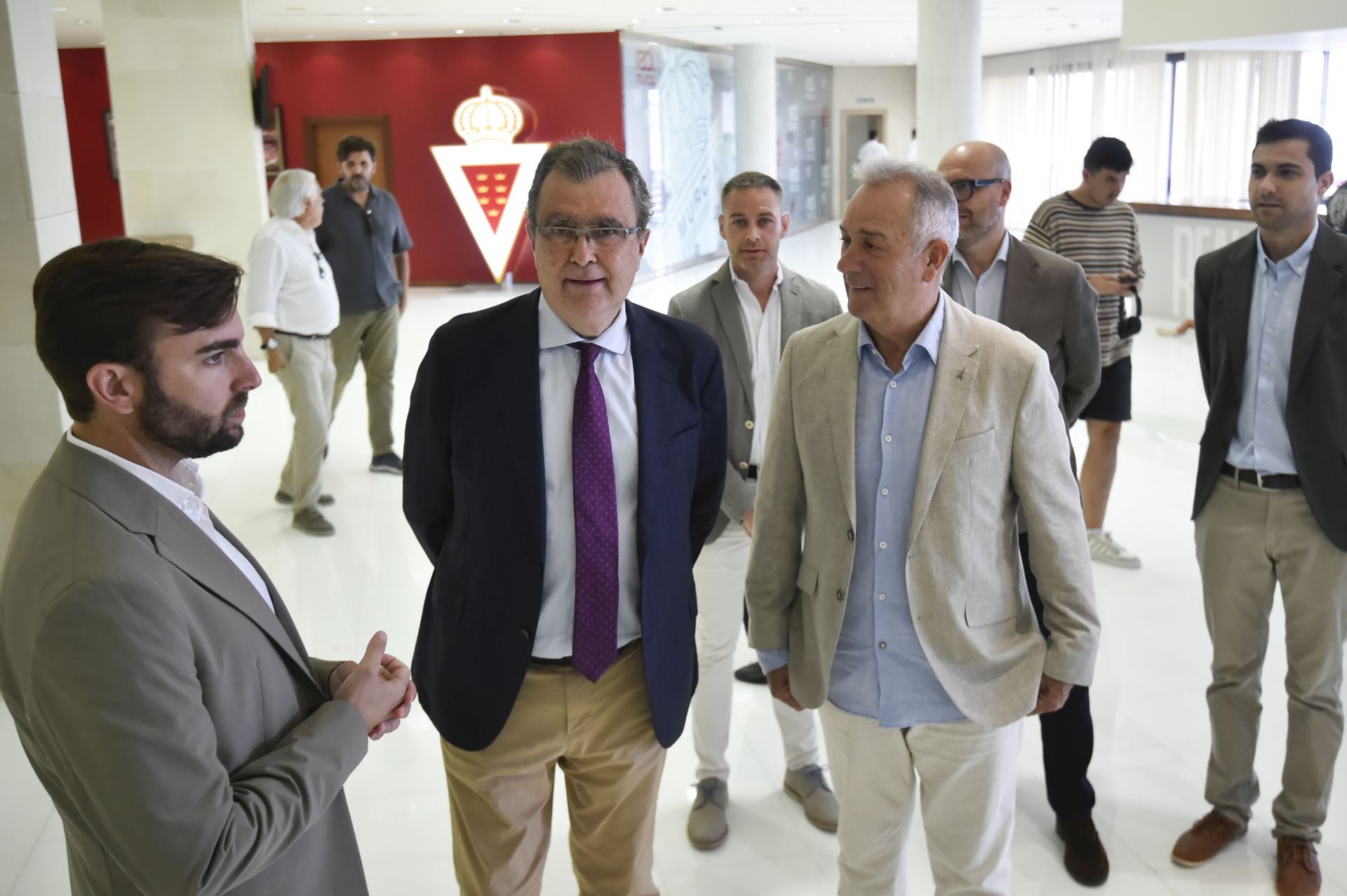 La presentación de la tienda del Real Murcia, en imágenes