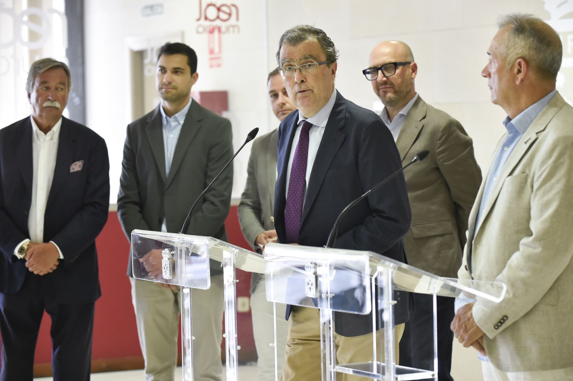 La presentación de la tienda del Real Murcia, en imágenes