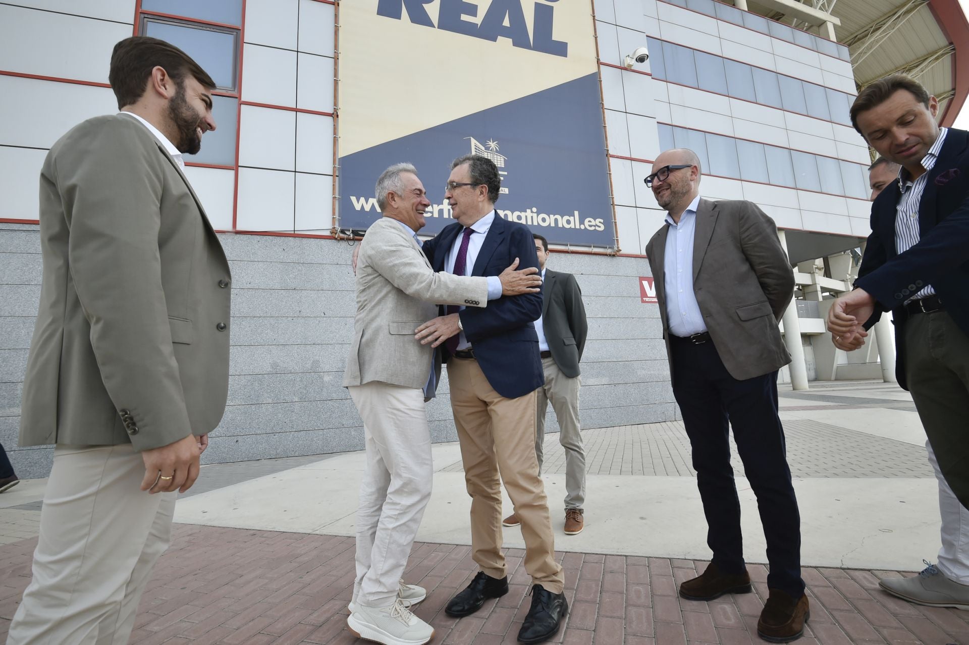 La presentación de la tienda del Real Murcia, en imágenes