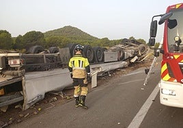 Estado del vehículo tras el accidente.