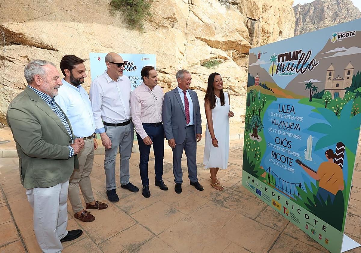 Presentación del festival de música 'Murmullo', que se celebrará en los municipios del Valle de Ricote.
