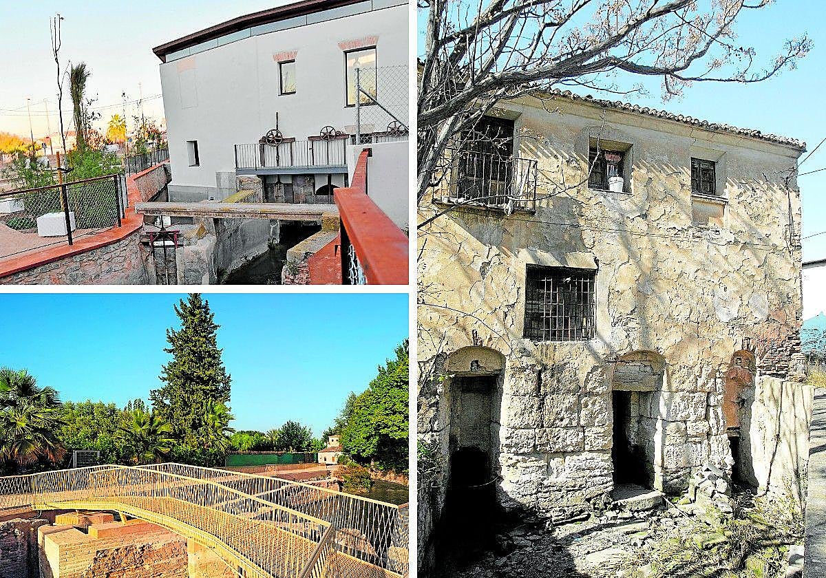 Molino el Amor, Acondicionamiento del Molino de la Pólvora y Molino Alfatego.