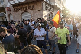 Protestas por la agresión en Torre Pacheco, el pasado mes de julio.
