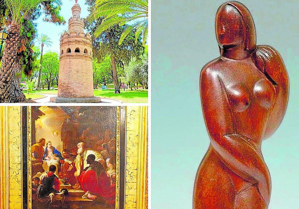 Palomar de Villa Carmen, 'La Adoración de los Reyes' y una escultura de José Planes