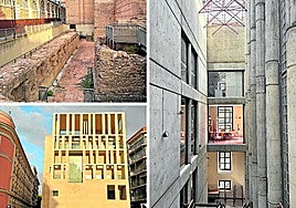 Conjunto Verónica, Ampliación del Ayuntamiento de Murcia y Colegio Oficial de Arquitectos de Murcia.