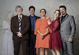 Elenco de 'Lo más hermoso todavía'.
