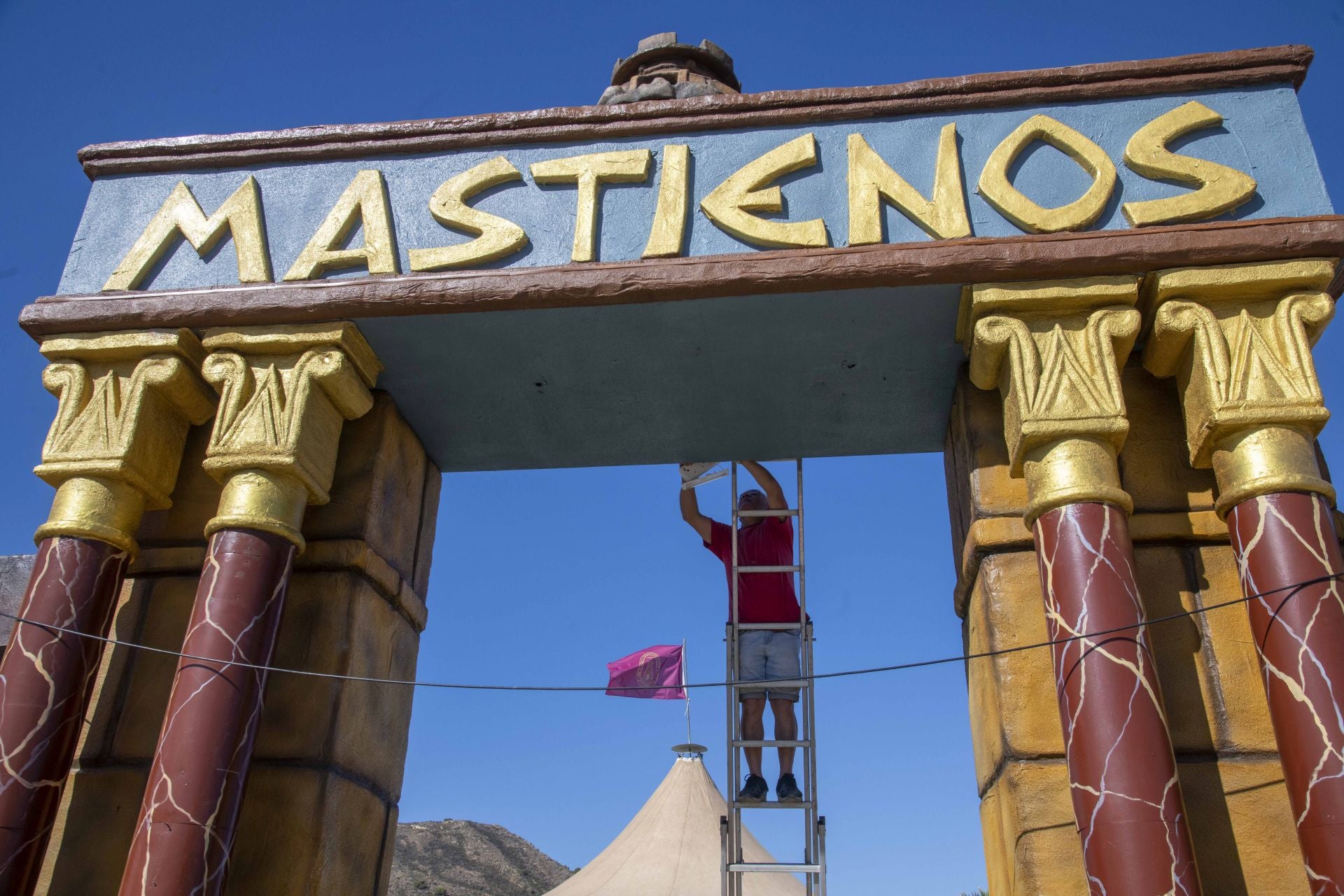 Carthagineses y Romanos inician la cuenta atrás con el montaje del campamento