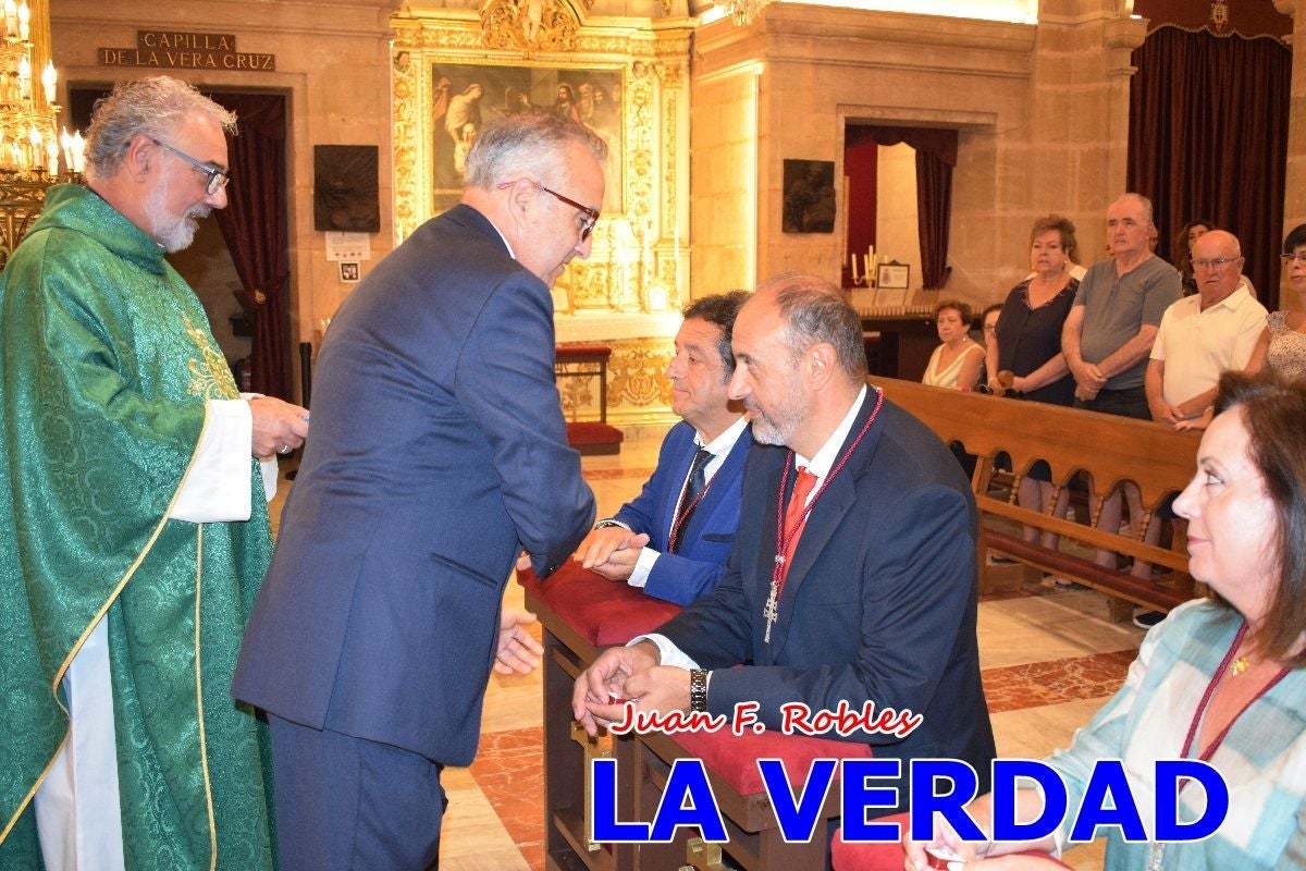 Imágenes de la toma de posesión de Antonio Reinón como Secretario de la Comisión de Festejos de Caravaca