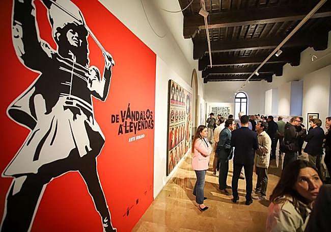 La exposición 'Vandalos y leyendas', en el Mubam y San Esteban, ha recibido más de 30.000 visitas.