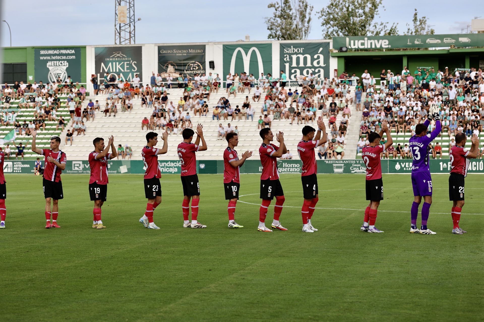 El empate del Cartagena contra el Antequera, en imágenes