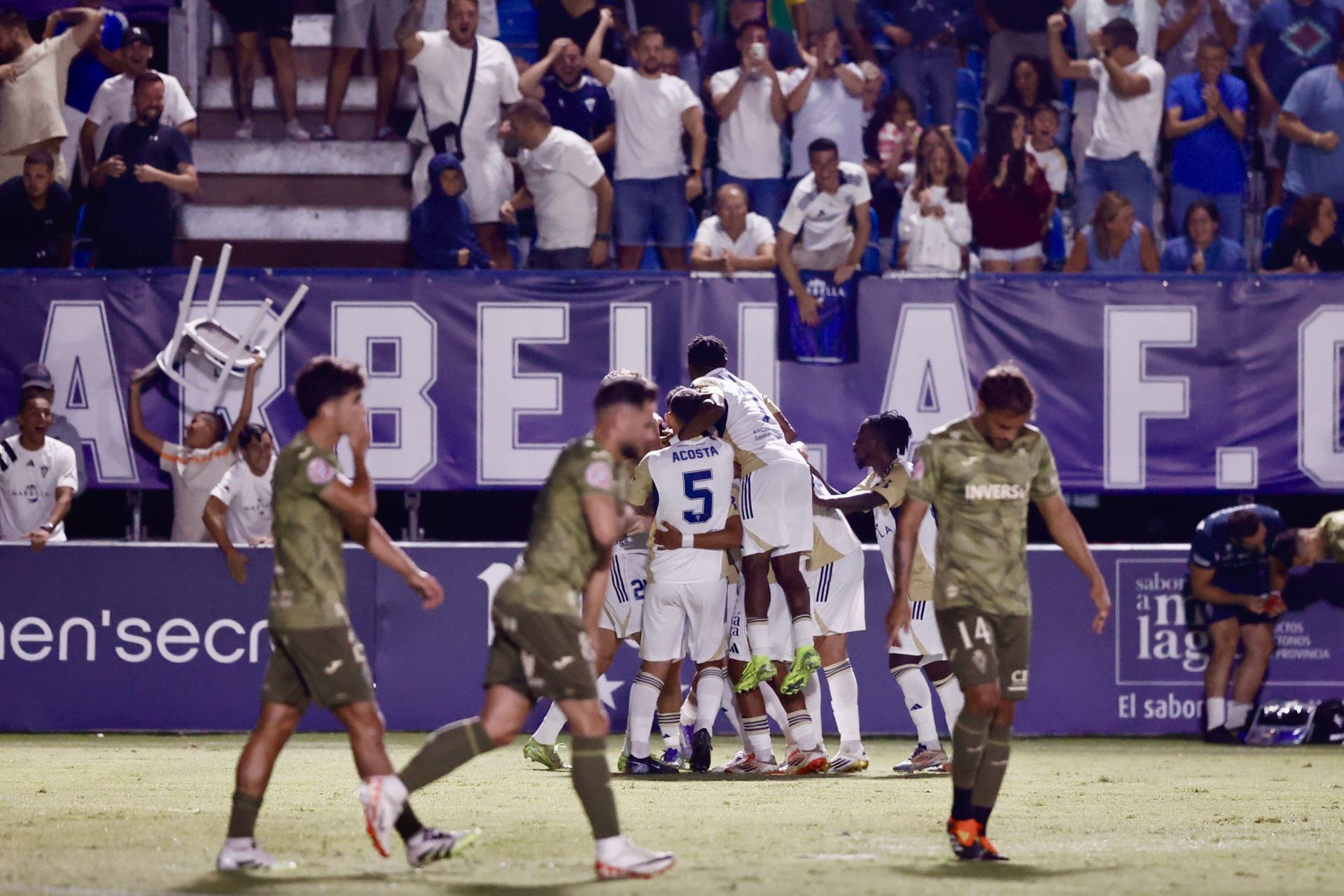 La derrota del Real Murcia en Marbella, en imágenes