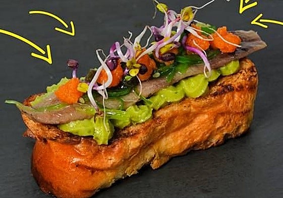 Una de las tapas que participa en el evento.