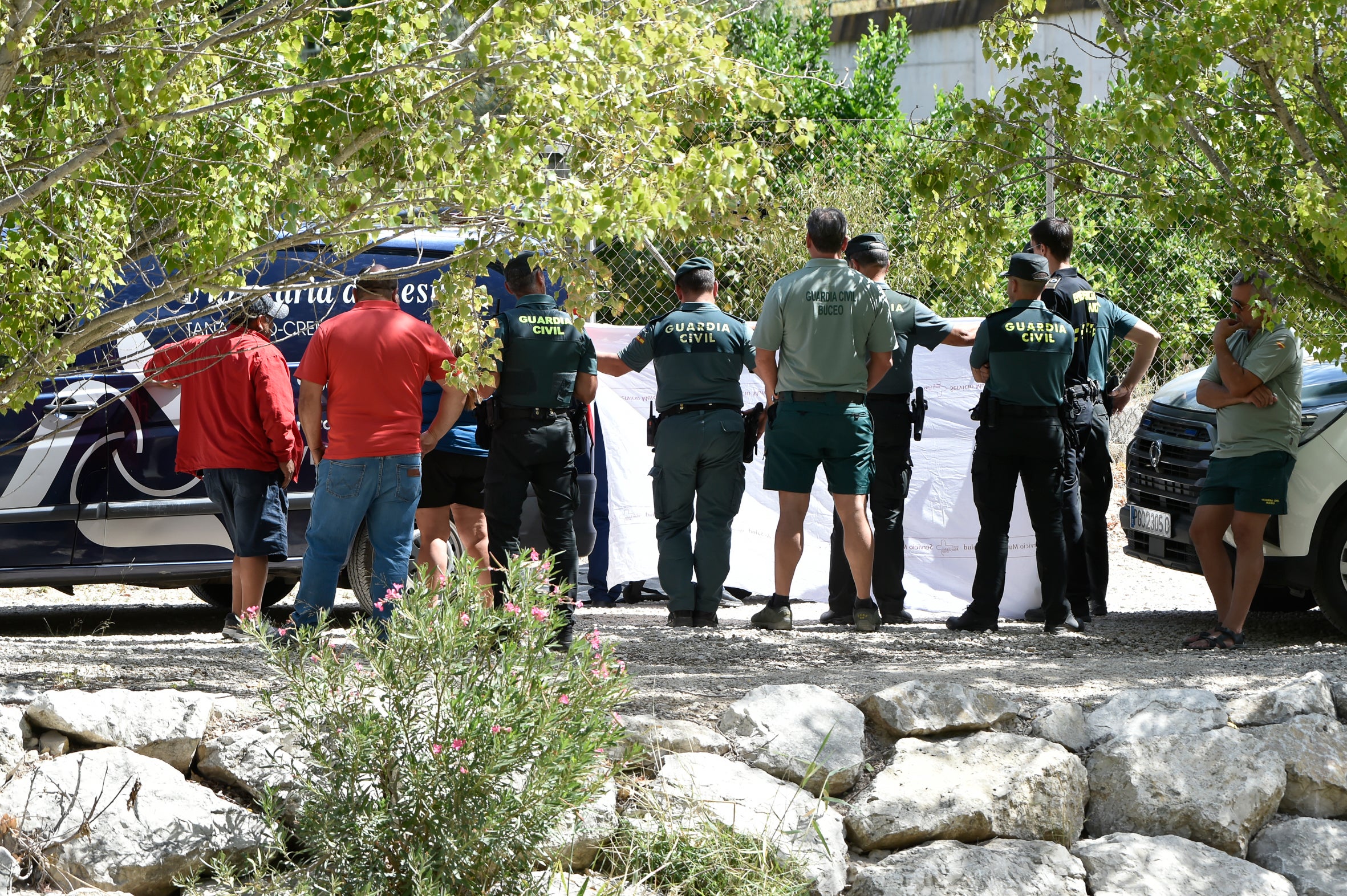 Encuentran en Blanca el cadáver del hombre desaparecido cuando se bañaba en el río