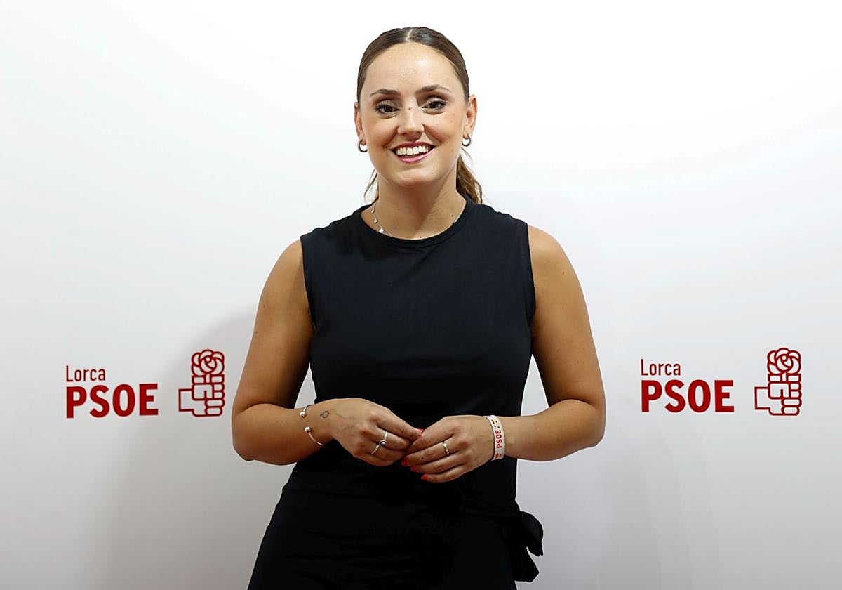 La nueva diputada nacional por el PSOE Irene Jódar, este martes.