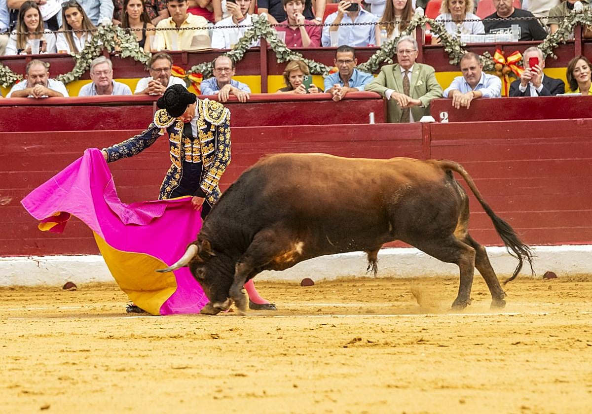 Faena de Manzanares en la Condomina, en la pasada feria.