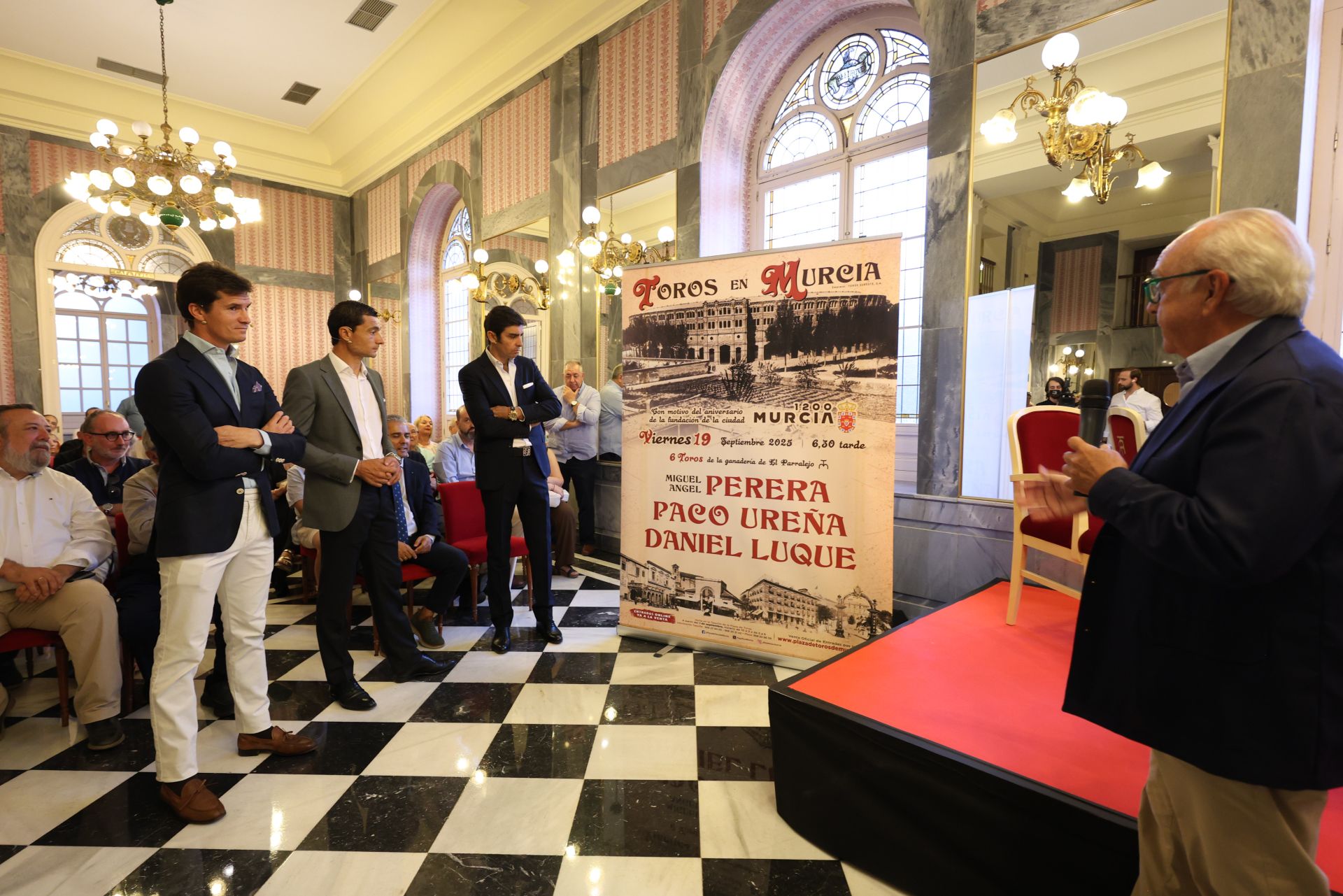 Presentación de la corrida conmemorativa del 1.200 aniversario de la ciudad de Murcia