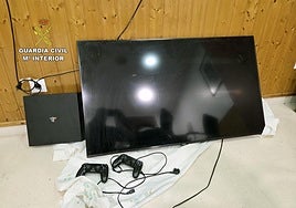 Objetos recuperados.