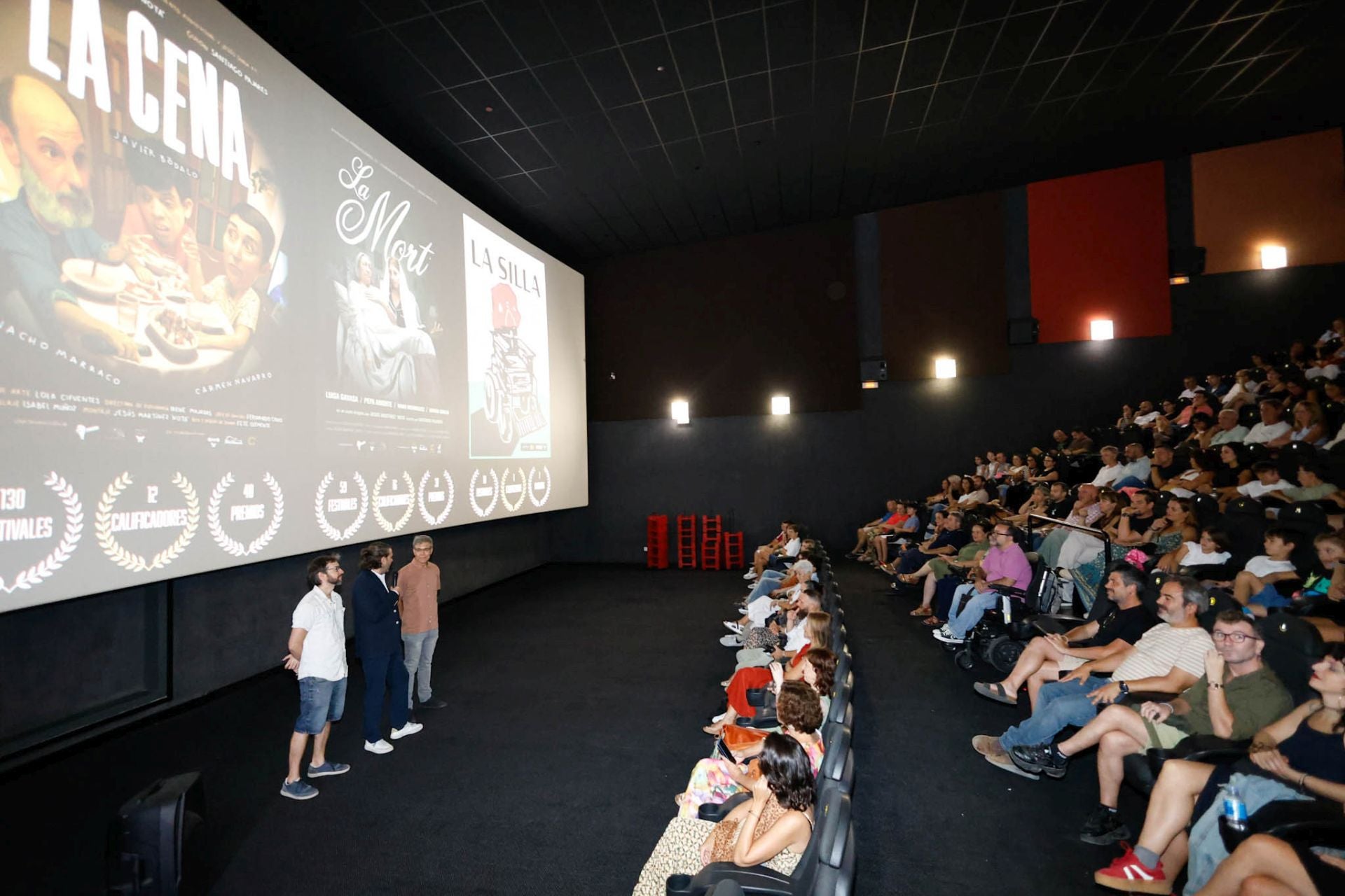 La presentación del corto &#039;La Mort&#039; en Lorca, en imágenes