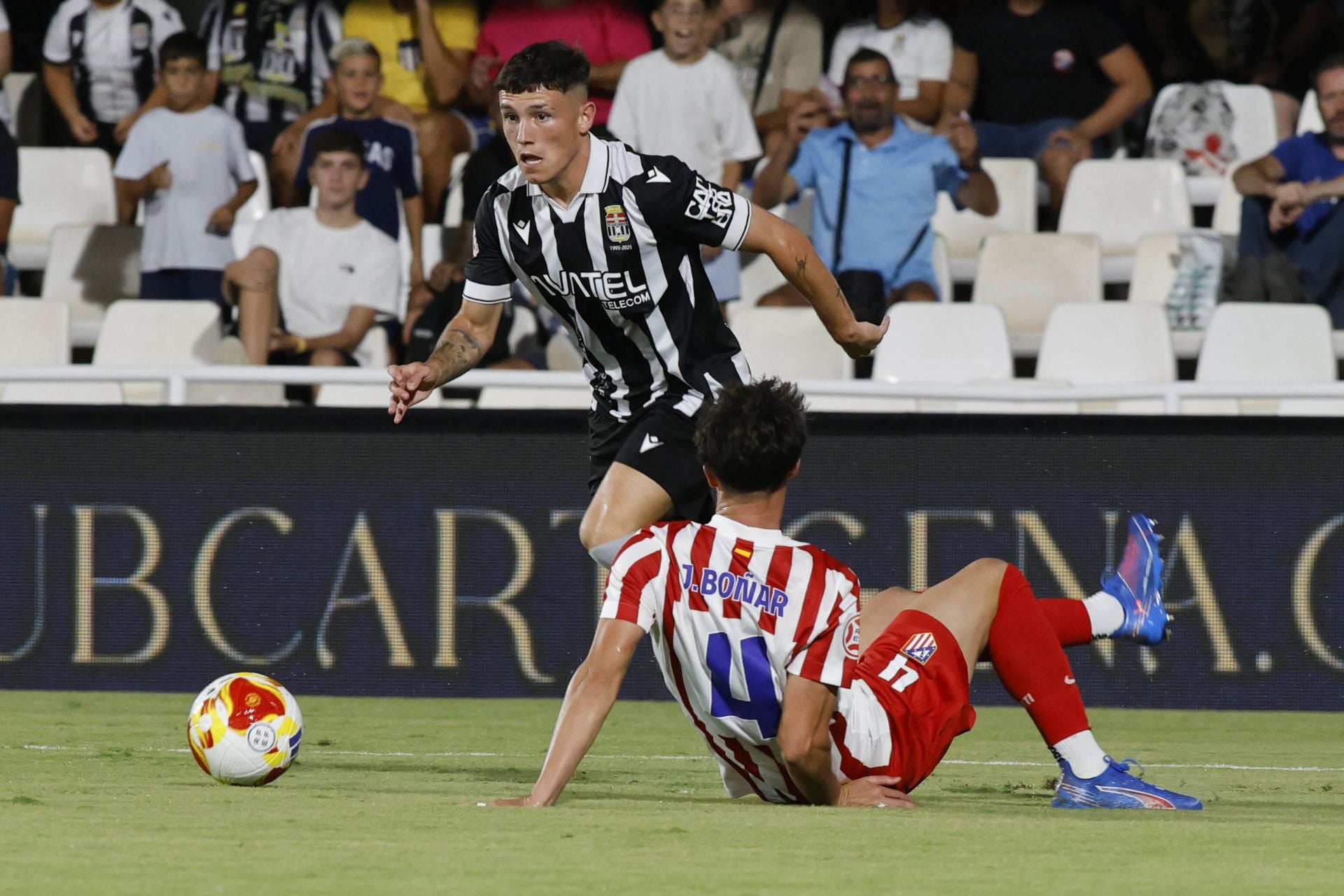 La victoria del Cartagena frente al Atlético Madrileño, en imágenes
