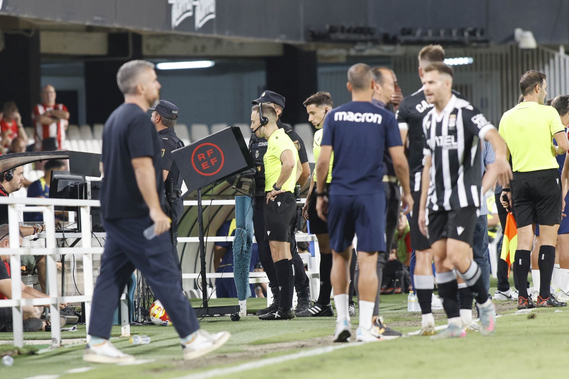 La victoria del Cartagena frente al Atlético Madrileño, en imágenes