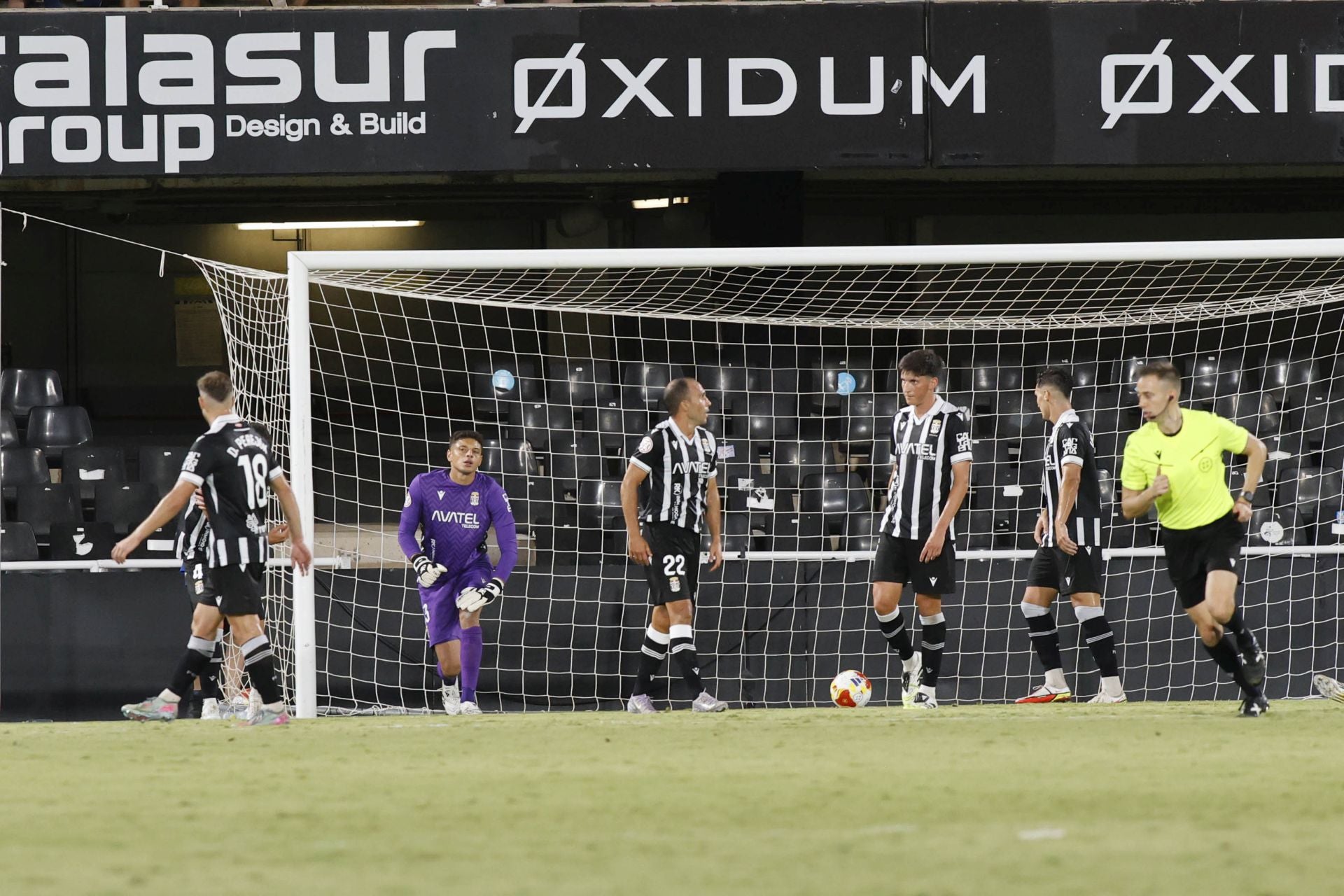La victoria del Cartagena frente al Atlético Madrileño, en imágenes