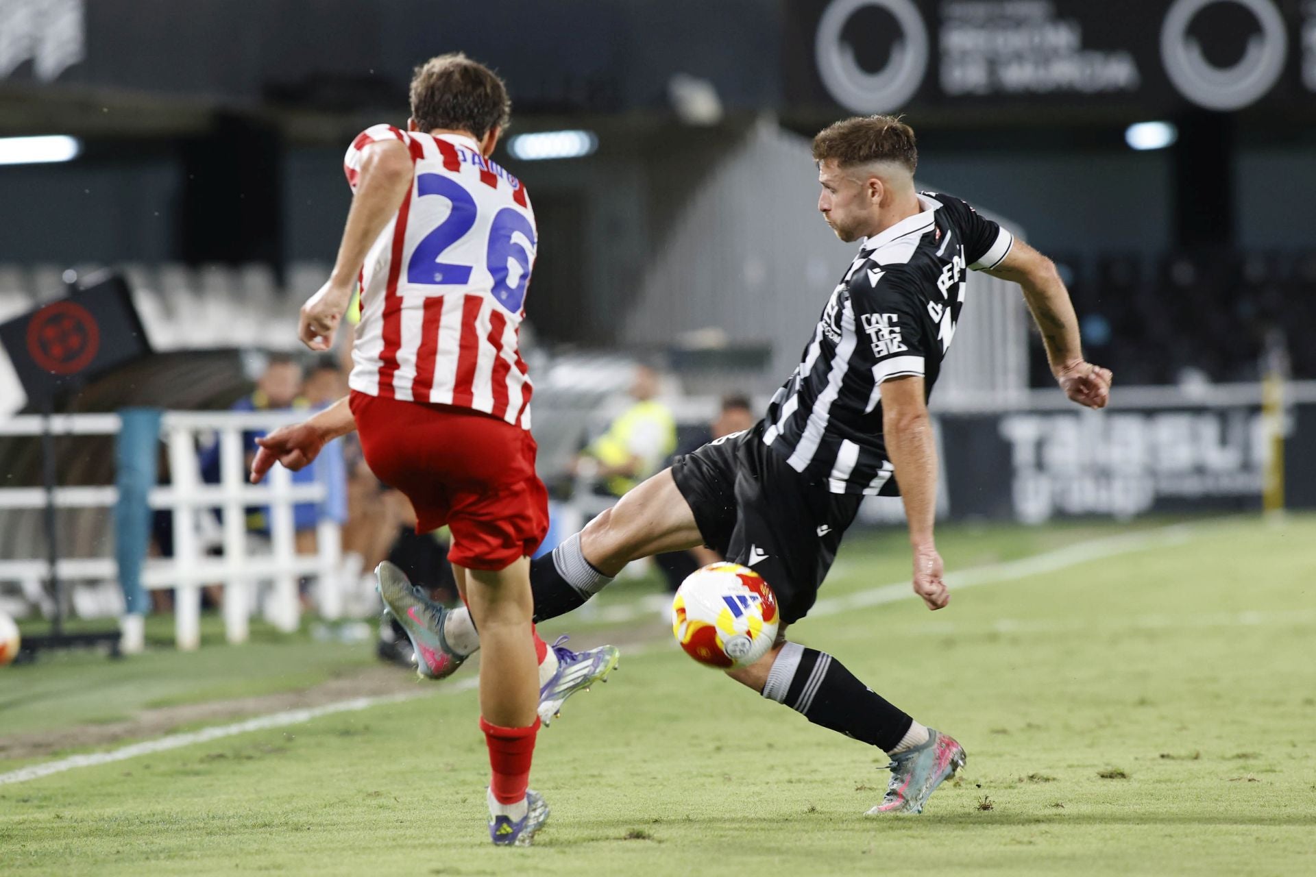 La victoria del Cartagena frente al Atlético Madrileño, en imágenes